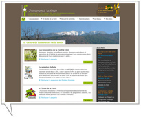 Site web Initiation forêt